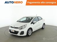 Usata Kia Rio Active 85 CV (62 kW) 2015 Bianco Berlina