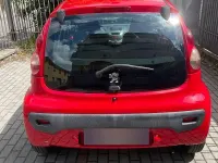 Usata Peugeot 107 68 CV (50 kW) 2008 Rosso Utilitaria