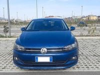 Usata VW Polo Comfortline 80 CV (58 kW) 2018 Blu Utilitaria