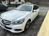 Usata Mercedes E220 170 CV (125 kW) 2015 Bianco Station wagon