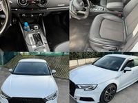 Usata Audi A3 150 CV (110 kW) 2017 Bianco Berlina
