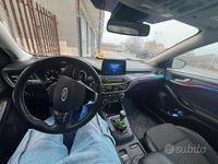 Usata Ford Focus Titanium 120 CV (88 kW) 2018 Blu Berlina