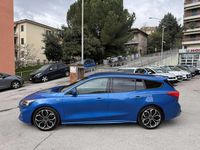 Usata Ford Focus ST-Line 120 CV (88 kW) 2019 Blu/azzurro Station wagon