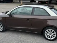 Usata Audi A1 Ambition 90 CV (66 kW) 2014 Marrone Utilitaria