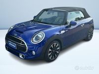 Usata Mini Cooper SD Cabriolet Hype 170 CV (125 kW) 2018 Blu Cabrio