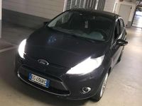 Usata Ford Fiesta Titanium 95 CV (69 kW) 2011 Nero Berlina