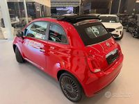 Usata Fiat 500 Lounge 69 CV (50 kW) 2023 Rosso metallizzato Cabrio