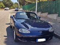 Usata Mazda MX5 116 CV (85 kW) 2003 Blu Cabrio