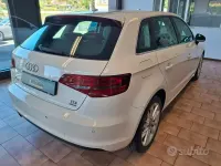 Usata Audi A3 Business 110 CV (80 kW) 2015 Bianco Berlina