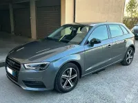 Usata Audi A3 Attraction 110 CV (80 kW) 2016 Grigio Berlina