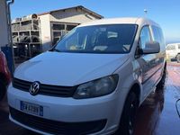 Usata VW Caddy Maxi Highline 110 CV (80 kW) 2014 Bianco Monovolume