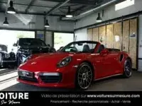 Usata Porsche 911 Turbo S Cabriolet 580 CV (426 kW) 2017 Rosso Cabrio