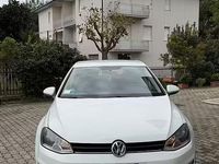 Usata VW Golf VII Trendline 90 CV (66 kW) 2015 Bianco Berlina