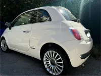 Usata Fiat 500 Lounge 95 CV (69 kW) 2011 Bianco Coupé