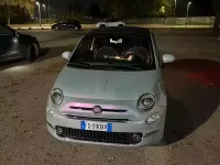 Usata Fiat 500 69 CV (50 kW) 2016 Bianco Cabrio