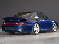 Usata Porsche 993 408 CV (300 kW) 1995 Irisblau Coupé