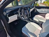 Usata Tesla Model X Long Range AWD 450 kW (612 CV) 2020 Bianco SUV