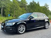 Usata Audi A3 S-Line 110 CV (80 kW) 2016 Nero Berlina
