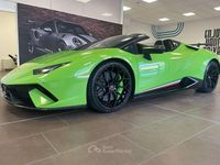 Usata Lamborghini Huracán 639 CV (469 kW) 2018 Verde Cabrio