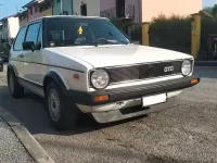 Usata VW Golf I GTD 70 CV (51 kW) 1982 Bianco Utilitaria