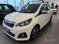 Usata Peugeot 108 Allure 82 CV (60 kW) 2014 Bianco Utilitaria