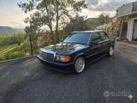 Usata Mercedes 190 Sportline 126 CV (92 kW) 1990 Nero Berlina