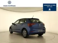 Usata VW Polo Life 95 CV (69 kW) 2025 Blu Utilitaria
