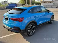 Usata Audi Q3 Sportback Design 150 CV (110 kW) 2021 Bluazzurro SUV