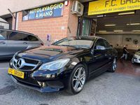 Usata Mercedes E200 Premium 184 CV (135 kW) 2014 Nero Cabrio