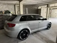 Usata Audi A3 Sportback 200 CV (147 kW) 2011 Grigio Utilitaria