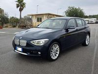 Usata BMW 120 Luxury Line 184 CV (135 kW) 2012 Blu/azzurro Utilitaria