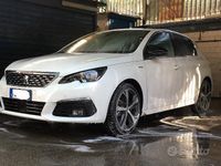 Usata Peugeot 308 GT-line 120 CV (88 kW) 2017 Bianco Berlina