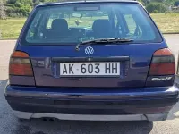 Usata VW Golf III 101 CV (74 kW) 1997 Bluazzurro Berlina