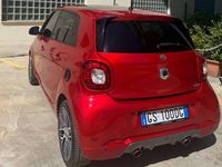 Usata Smart ForFour Brabus Xclusive 109 CV (80 kW) 2019 Rosso Utilitaria