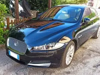 Usata Jaguar XF 200 CV (147 kW) 2013 Nero Berlina