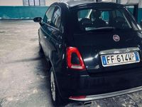 Usata Fiat 500 Lounge 95 CV (69 kW) 2016 Nero Utilitaria