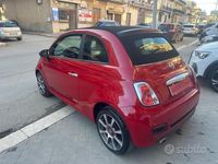 Usata Fiat 500C 69 CV (50 kW) 2014 Rosso Cabrio