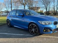 Usata BMW 114 M Sport 95 CV (69 kW) 2017 Blu/azzurro Utilitaria