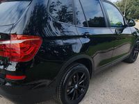 Usata BMW X3 Sport Line 150 CV (110 kW) 2015 Nero SUV
