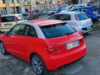 Usata Audi A1 105 CV (77 kW) 2011 Rosso Utilitaria