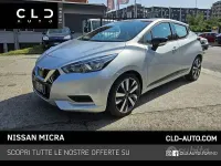 Usata Nissan Micra Acenta 71 CV (52 kW) 2017 Grigio Utilitaria