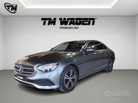 Usata Mercedes E220 Business 194 CV (142 kW) 2021 Grigio Berlina