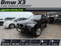 Begagnad BMW X3 M Sport 190 HK (139 kW) 2016 Svart SUV