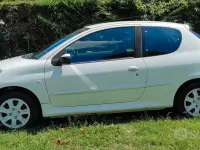 Usata Peugeot 206 57 CV (41 kW) 2010 Bianco Berlina