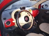 Usata Fiat 500 Lounge 69 CV (50 kW) 2015 Rosso Utilitaria