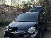 Usata Fiat 500 Cross 95 CV (69 kW) 2017 Nero Station wagon