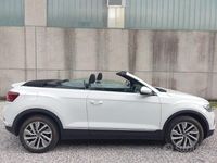 Usata VW T-Roc Cabriolet 116 CV (85 kW) 2023 Bianco Cabrio