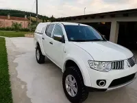 Usata Mitsubishi L200 Top 136 CV (100 kW) 2013 Bianco Pick-up