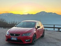 Usata Seat Leon FR 184 CV (135 kW) 2016 Rosso Berlina