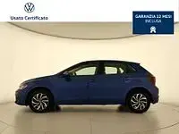 Usata VW Polo Life 95 CV (69 kW) 2025 Blu Utilitaria